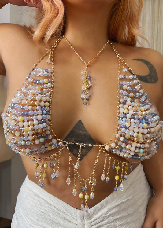 'Marina' Jewel Bra Body Jewelry